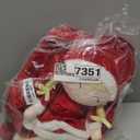 Gloveleya Plush Backpacks Toddler Backpack Removable Doll and Backpack Christmas Gifts Baby Girl Gift For 2 to 8 Years Girl Birthday Gifts With Red Doll (11 inches)