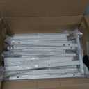 Furologee 5 Tier Bookshelf with Drawer, Tall Narrow Bookcase with Shelves, Wood and Metal Book Shelf Storage Organizer, Modern Display Standing Shelf Unit for Bedroom, Living Room, Office, White