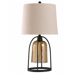 HomeHome DécorLamps & LightingStyleCraft Malvern Industrial Table Lamp - Amber / Black