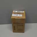 Pickle Jar with Strainer Flip for Pickle Juice Separator from Wet and Dry, Upgrade Food-grade ABS Lid and BPA Free Hourglass Pickle Jar for Airtight Food Storage, Haze Blue