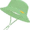 HONGTEYA Baby Sun Hat Toddler Boy Bucket Hat Kids Summer Beach Hat Wide Brim Sun Protection