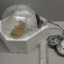 10 Inch Globe Pendant Light Black Mid Century Pendant Light Contemporary Globe Pendant Lights Clear Glass Pendant Lights Adjustable Hanging Light Fixture Clear Glass with Black Finish for Dining Room