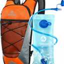 Nepest Hydration Backpack with 2L Water Bladder for Cycling, Water Backpack for Hiking Running, Lightweight Hydration Pack , Grey