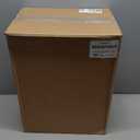 Amazon Basics Can, Rectangular Commercial Office Wastebasket, 10 Gallon (Pack Of 1), 15.5"L x 11.5"W x 19.75"H, Black