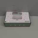 Electric Baby Bottle Brush Cleaner for Travel  BPA-Free Silicone, One-Button 360 Deep Cleaning, 2000mAh Rechargeable, Portable Bottle Cleaning Kit with Storage Box for Home & On-The-Go (Green)