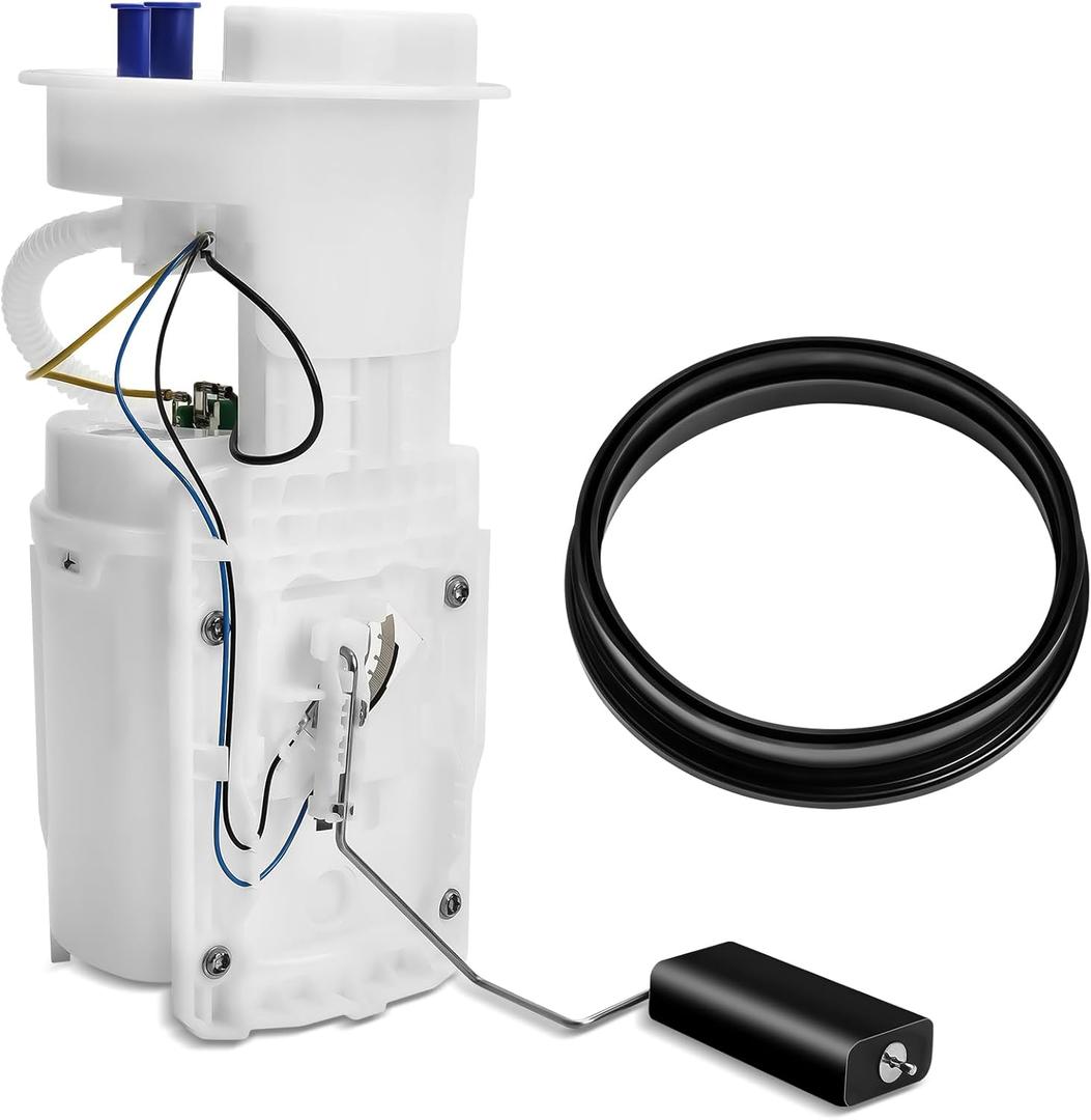 Electric Fuel Pump Assembly Compatible with 1998-2010 VW Beetle, 1999-2006 Golf, 1999-2005 Jetta (1.8L 2.0L 2.5L 2.8L), 4.8" Outer Dia Flange, Replaces E8424M