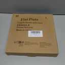 Berglander Plastic Plates Set of 8 Pieces 10", Mutil Color Reusable Flat Dinner Plates, Salad Plates, Pasta Bowls, Dishes Set Easy to Carry for Home, Garden, Picnic, Camping, Outdoor