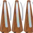 3 PCS Fly Fan for Tables Fan Fly Portable Wood Grain Table Fan,for Outdoor