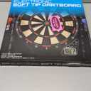 Franklin Sports Electronic Dart Board Sets - Soft Tip Electric Dartboard with Digital Scoreboard - (6) Darts Included, 15"