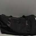 Expandable Travel Duffle Bags Weekender Overnight Bags for Women Men Hospital Bag for Women Labor Delivery with Toiletry Bag Waterproof, Black, Large