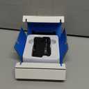 WUBEN G5 Rechargeable EDC Flashlight, 400 Lumens Dual Light Sources Mini Flashlight with RGB Light, Portable Flat Pocket Flashlights, Magnetic Keychain Flashlight for Outdoor Home Emergencies (Black)