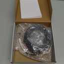 TOPDURE TDRD-F 60 feet Roof & Gutter Snow De-Icing Kit, 5W/ ft Heat Tape for Roof and Gutters Ice Dam Prevention with 6 ft Power Cold