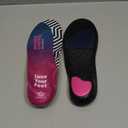 Spenco Ground Control Shoe Insoles for Women and Men, High Arch, Women's 7-8 / Men's 6-7