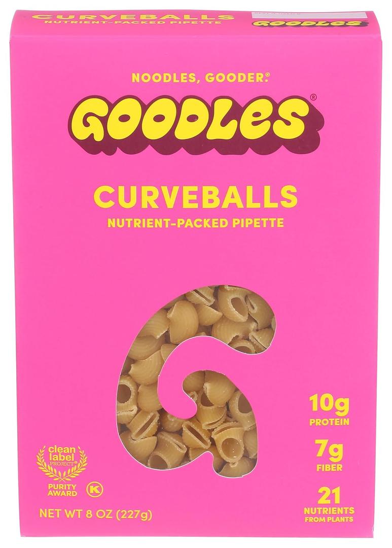Goodles Curveballs Pasta, 8 OZ (EXP 03/12/28)
