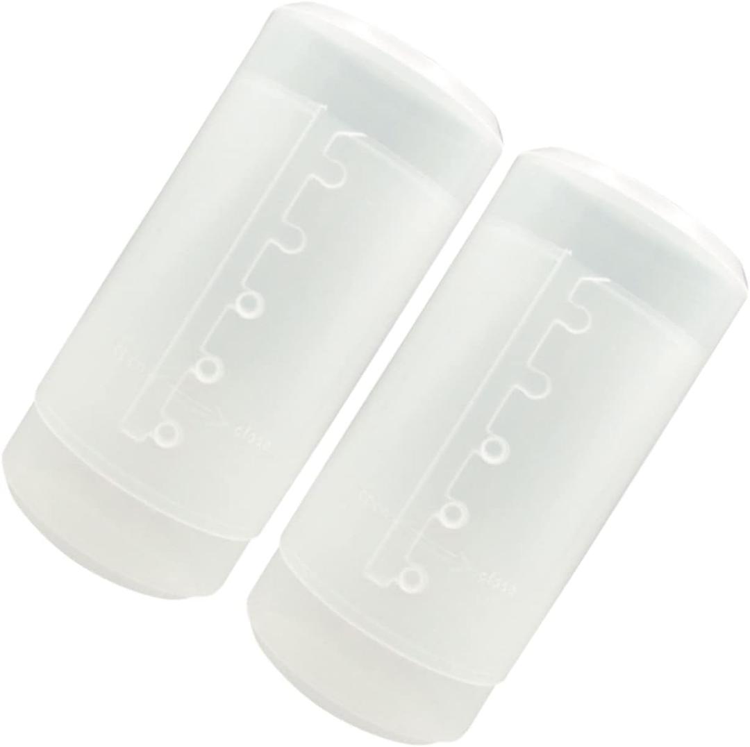 Garneck 2pcs Makeup Brush Holder Organizer Lid Dustproof Storage Container for Makeup Brushes Vanity Organizer for Desk