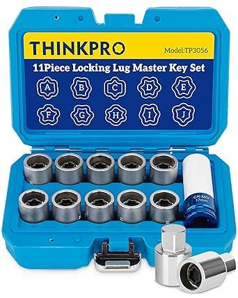 Click to see full view
	
	
Locking Lug Nut Key-Wheel Lock Key Compatible with Toyota,Lexus,Tacoma,etc. 10 Pieces Wheel Lock Removal Kit,A to J Anti Theft Lug Nut Removal Tool