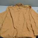 Marks & Spencer Men's Cotton Long sl Shirt, St Michael, Honey color XXL