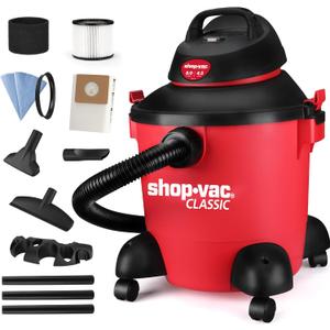 Shop-Vac 8 Gallon 4.5-Peak HP Wet/Dry Vacuum, 3 in 1 Function with Filter, Hose and Accessories, Ideal for Jobsite, Garage, Car & Workshop. 5971836