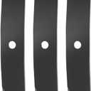 M128485 Mower Blades Fit for John Dee re 60" Deck, M131958 High Lift Blades Fit for John Dee re 60in Lawnmower 737 757 4210 4310, Replace for M144196 M163983 TCU15881, 3 Pack