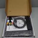 DVD Player, HDMI AV Output, All Region Free CD DVD Players for TV, DVD Players with NTSC/PAL System, Supports Mic's & USB Input, Package Includes HDMI/RCA Cables and Remote Control