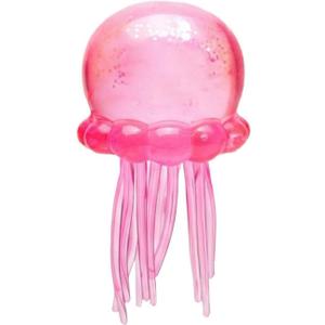 Jellyfish Squishy, Jelly Fish Squeeze Stress Ball, Fidget Malt Sugar Ball, Jellyfish Design Squeeze Slow Rise Balls for Party Favors Birthday Gift (Pink)