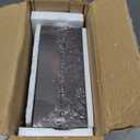 Solid Wood Floating Shelves,11.8in Finished Real Wood Wall Shelves with Heavy-Duty Hidden Bracket, Easy Installation, Set of 2, 11.8in x 7.1in x 1.5in, for Living Room Bedroom Kitchen,Walnut