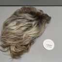 Layered Short Blonde Pixie Wigs for White Women Dark Brown Ombre Blonde Pixie Cut Wig with Bangs Synthetic Natural