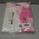 Dokotoo Womens Casual V Neck Short Sleeve Shirts Color Block Back Button Down Blouses Tops (S)