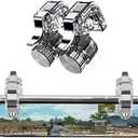 Newseego for Mobile Game Controllers, Phone Triggers for Mobile Phone, Sensitive Controller Joysticks Aim & Fire Trigger Keys for Rules of Survival (1 Pair Mobile Triggers)