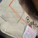 ANGELBLISS Baby Bouncer Seat for Infants, Portable Bouncy Seat, Apricot