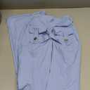 YEOREO CoreFlex Flare Leggings with Pockets for Women Scrunch Workout Leggings Butt Lifting Gym Yoga Pants (Small, Light Blue)