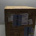 glitzhome Set of 3 Lightweight Faux Ceramic Plastic Planter Pots with Pre-Install Easy Knock-Out Drainage Hole, 14.25" D x 11.75" H, Gradient Turquoise