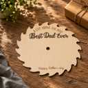 Best Dad Ever Saw, Fathers Gift for Dad from Kids, Custom Fathers Day Best Dad Ever gifts Hands Down Sign, Personalized Fathers Day Dads Gift from kids daughter son, First fathers day Daddy gift for new dad / Birthday