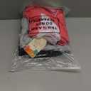 3 Pack Girls' Sweatpants Straight Wide Leg Kids Drawstring Casual Joggers Teen Loose Athletic Pants with Pockets (11-12 Years, Rose Red, Light Heather Gray, Black)