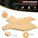4 Pcs Texas State Shaped Cutting Board Texas State Serving Board Engraving Wooden Texas Souvenirs Gifts Wood Chopping Board for Kitchen Wall Display Accessories Housewarming Gift, 14.17 x 13.39 inches
