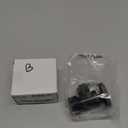 Westbrass Round Handle Angle Stop Shut Off Valve, 1/2" Copper Pipe Inlet with 3/8" Compression Outlet, Oil Rubbed Bronze, D105-12