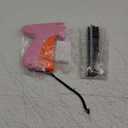 Stitch Gun for Clothes - Handheld Stitch Gun Quick Clothing Fixer - Tagging Gun - Includes 6 Needle, 1000 Black Fasteners & 1000 White Fasteners (Pink/Orange)