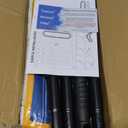 24" Commercial Dust Mop for Floor Cleaning,Heavy Duty Floor Duster with 2 Cotton Reusable Mop Pads,59 Long Handle Wet Dry Flat Mops for Hardwood Floors,Marble, Laminate,Tile,Concrete,Garage (Blue)