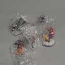 5 Pcs Christmas Village People Figurines Snowball Fight Scene Set Mini Town Village Accessories Snowball Miniature Christmas Figurines