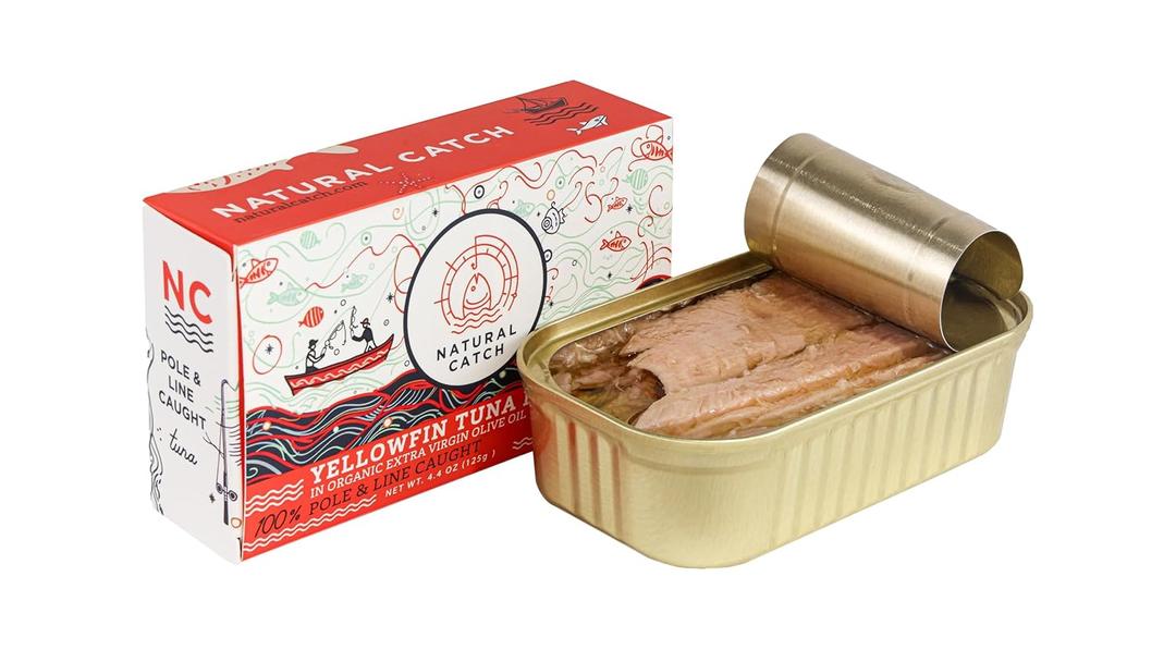 Natural Catch Yellowfin Tuna Slices in Extra Virgin Olive Oil 4.4 oz (Pack of 12)BBD: 

02/20/2029