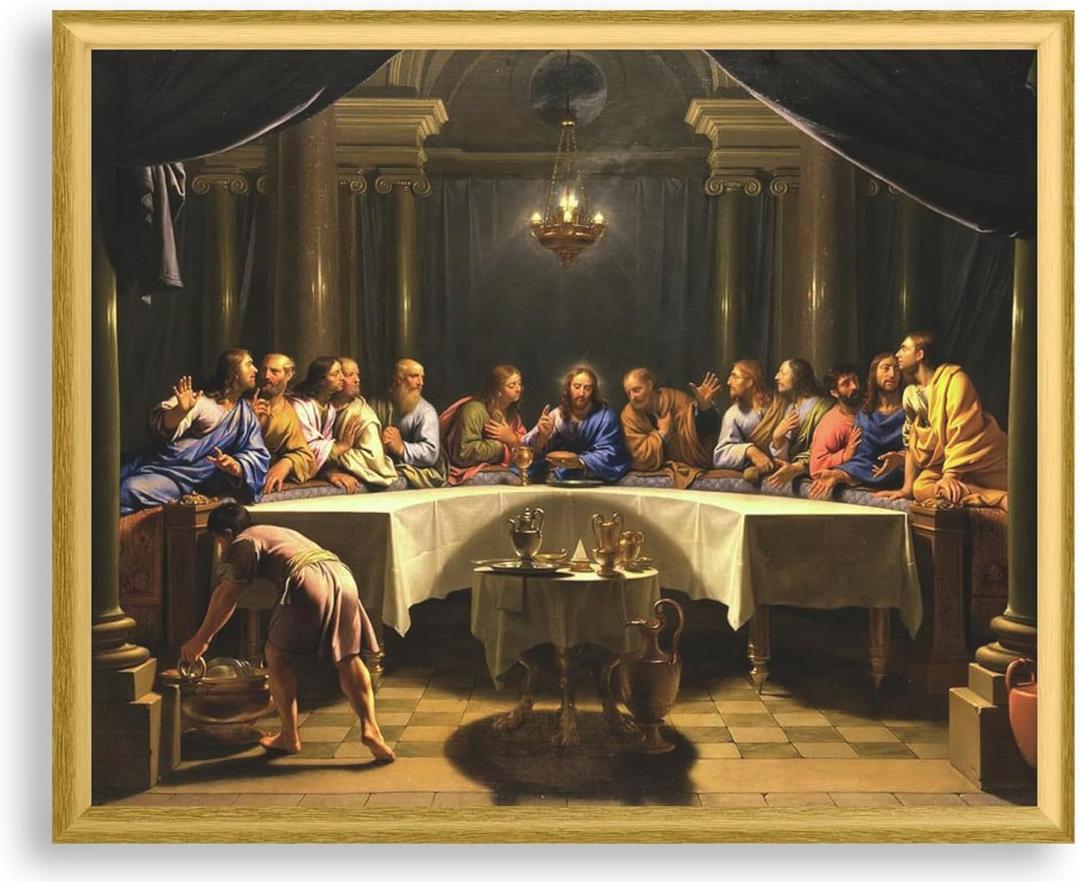 Art Shoppe Framed Print Wall Art, Vintage Wall Dcor for Living Room, Bedroom, Office, High-Resolution Image on Premium Art Paper, 3/4" Frame with Plexiglass Front, Ready to Hang, 17"x21"