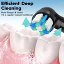 Replacement Heads Compatible with Oral B iO 3 4 5 6 7 8 9 10 Series Electric Toothbrush,Toothbrush Heads Compatible with Braun Oral B iO Replacement Heads with Medium Bristles