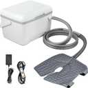 Cozion Cold Therapy Machine, 8L Large Ice Cryo Cuff, Flexible Freeze Kit Ice Therapy Machine for Knee, Fast Cooling Ice Cryotherapy Pad Fit Knee, Back, Leg, Shoulder, Hip, Reusable and Setting Time