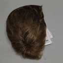 TISHINING Brown Highlight Short Pixie Cut Wigs for Women Layered Brown Mix Blonde Wig with Bangs Synthetic Natural Looking Daily Party Wig