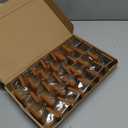 Chair Leg Floor Protectors Chair Leg Protectors for Hardwood Floors Silicone Caps Felt Strengthen Bottom Protection Anti-Scratch Reduce Noise 32 Pack Clear Square XL Fit:1-1/2" to 1-3/4" (38-44mm)