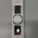 Bandletic Magnetic Silicone Watchband Compatible with Samsung Galaxy Watch Ultra Bands (2025/2024), Durable Breathable Strong Magnet Sport Strap for Galaxy Watch Ultra Band 47mm for Men, Black/Gray