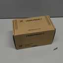 Mega Handles Laura Privacy Door Knobs - 1 Pack Reversible Interior Matte Black Door Knob, Heavy Duty Bed and Bath Door Knobs with Privacy Lock, Fits All Standard Door Sizes - Matte Black