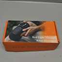 GILLIER Red Light Therapy & Vibration Knee Massage  660nm&850nm Red Light Therapy Heated Device for Knee, Grey
