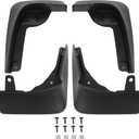 ECCPP Mudguard Splash Guards Front & Rear 2024-2025 For Mercedes-Benz E450 3.0L Mud Flaps Set of 4 Flexible and Bendable Mud Flaps Splash