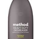 Method Heavy Duty Degreaser, Lemongrass Scent, Oven Cleaner & Stove Top Cleaner, 28 Oz Spray Bottle (Pack of 1))